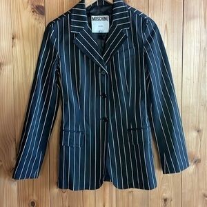 Moschino Jeans 90s pinstripe Blazer Jacket